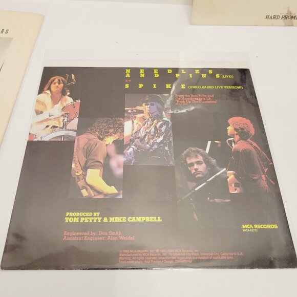 3 Vtg LP Tom Petty and The Heartbreakers Casa Night watch Needles Covers ONLY - Picture 6 of 7